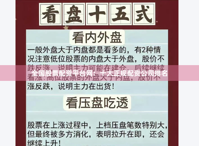 全国股票配资平台网：十大正规配资公司排名